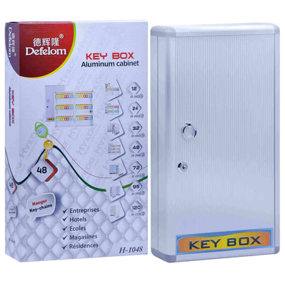 Gift To Love | Key Box Aluminum Cabinet | Pcs : 48 Keychain | Code : H-1048