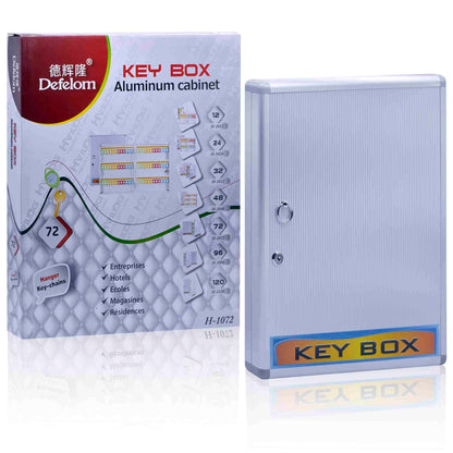 Gift To Love | Key Box Aluminum Cabinet | Pcs : 72 Keychain | Code : H-1072