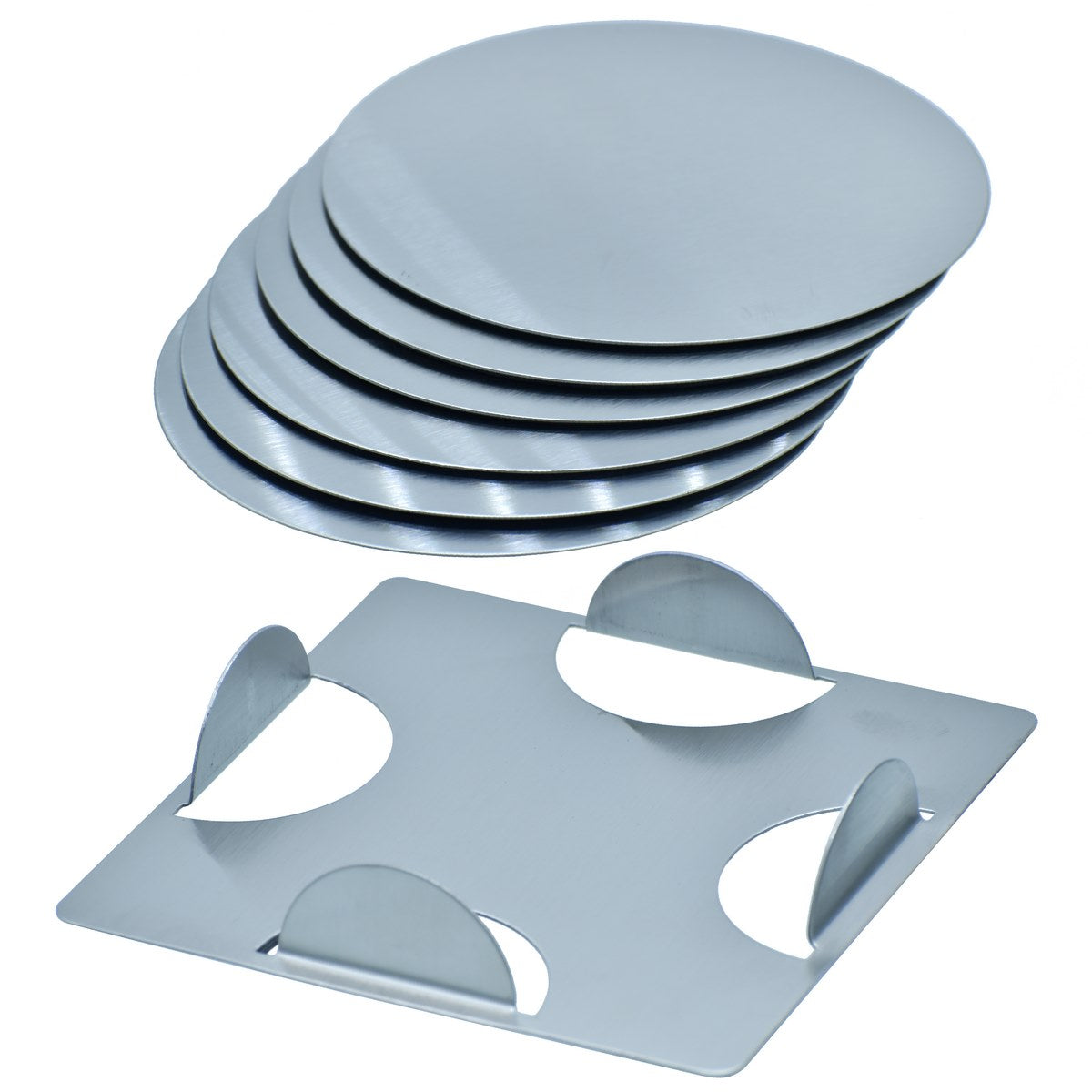 Gift To Love | Tea Coaster Steel Round | Pcs : 6 Pcs Set | Code : H719