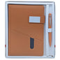 Gift To Love | Gifts Set Dairy With Ball Pen 2in1 Brown | Code : H913BN