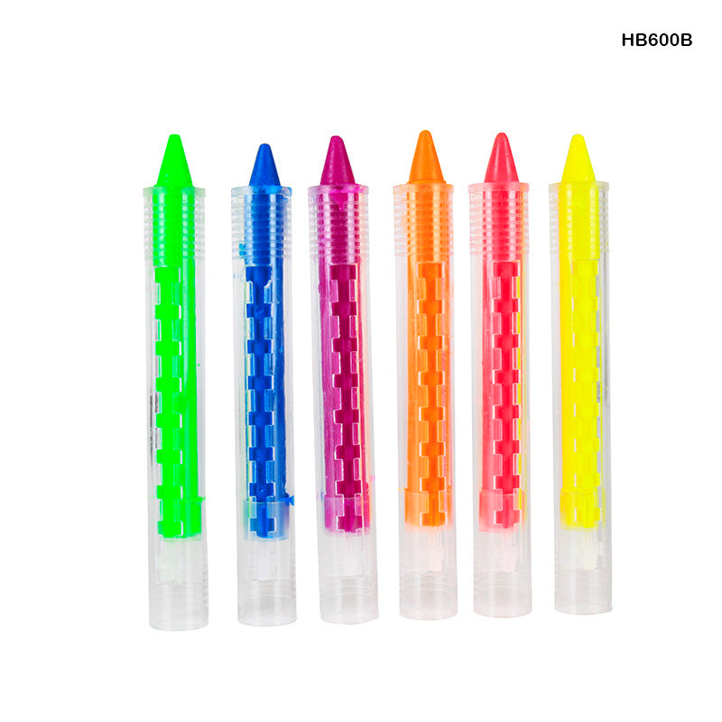 Gift To Love | Face Paint Stick | Color : Neon | Pcs : 6 Pcs | Code : HB600B