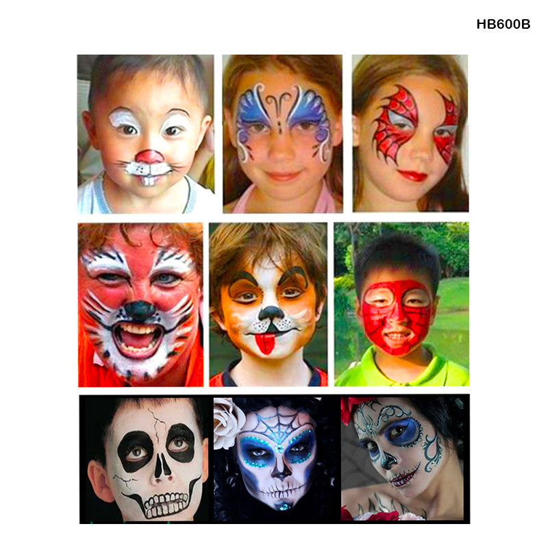 Gift To Love | Face Paint Stick | Color : Neon | Pcs : 6 Pcs | Code : HB600B