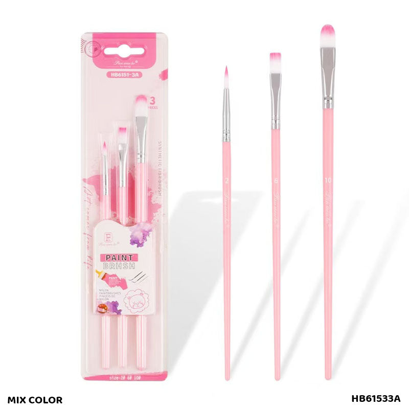 Gift To Love | Paint Brush | Pcs : 3 Pcs | Code : HB61533A