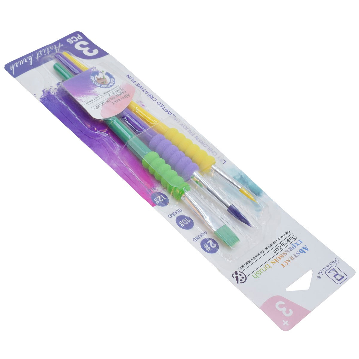 Gift To Love | Kids Painting Brush | Pcs : Set Of 3 Pcs | Code : HB6183B