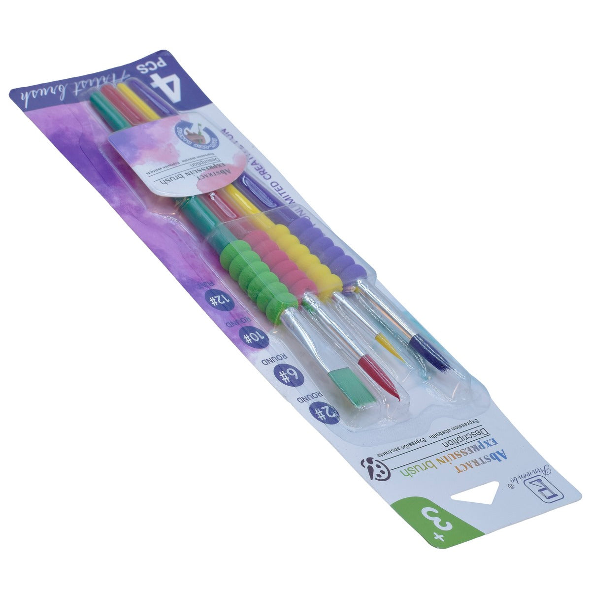 Gift To Love | Kids Painting Brush | Pcs : Set Of 4 Pcs | Code : HB6186A