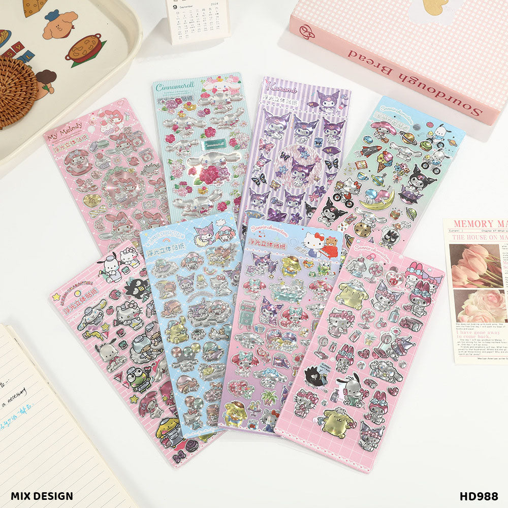 Gift To Love | Smile Sticker Sanrio Characters | Code : HD988