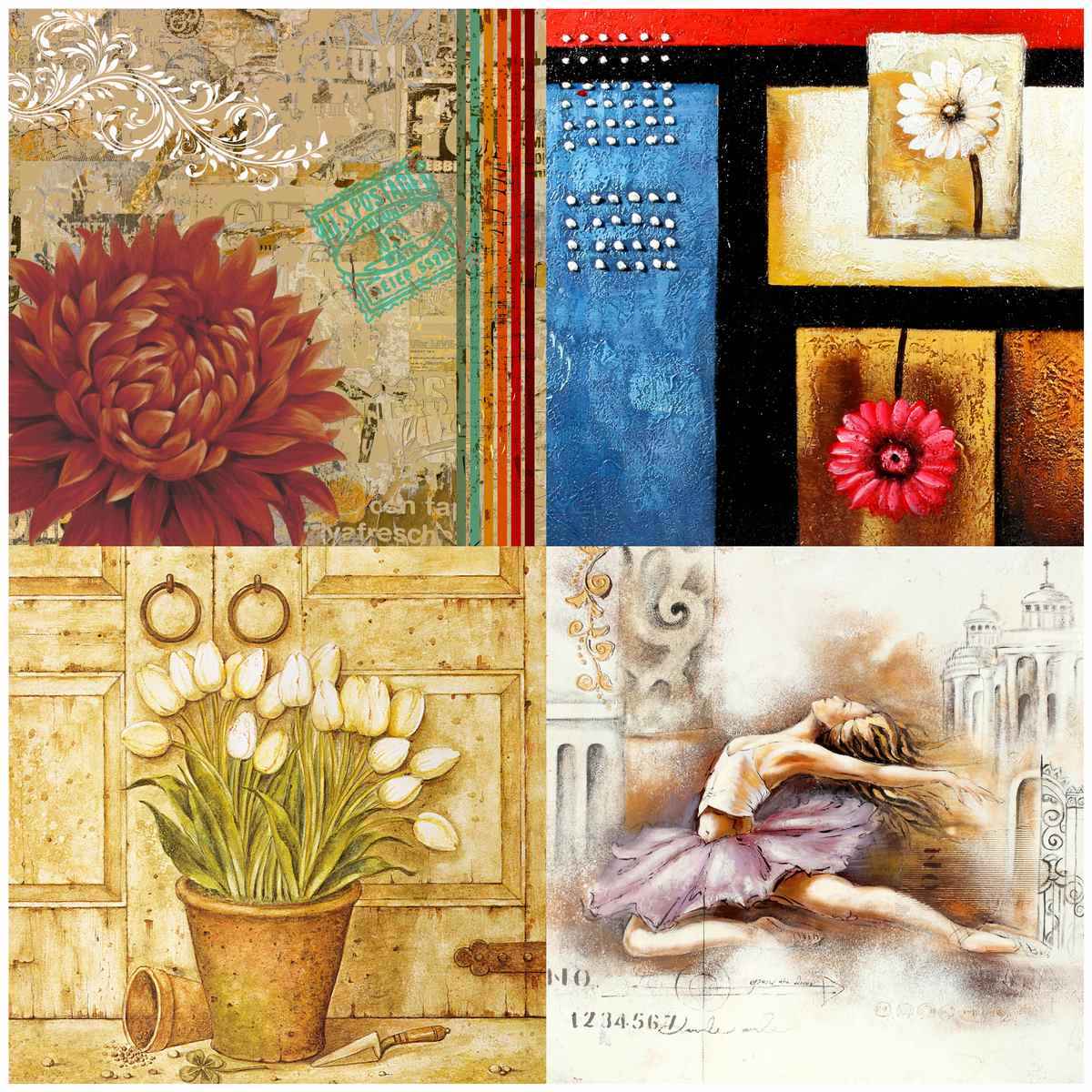 Gift To Love | Homebound Decor Decoupage Paper | Size : 12 X 12 | Code : HDDP12X12
