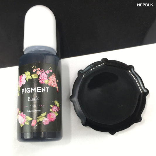 Gift To Love | Pigment | Color : Black | Pcs : 10 Ml | Code : HEPBLK