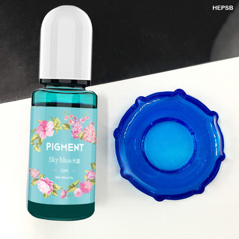 Gift To Love | Pigment | Color : Sky Blue | Pcs : 10 Ml | Code : HEPSB
