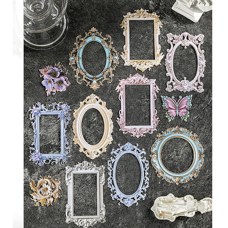 Hgdhbmj001 Lace Dream Frame Cutout Sticker 10Pc