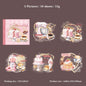 Gift To Love | Coffee Theme Notebook Deco Sticker | Pcs : 10 Pcs | Code : HGDJRYK005