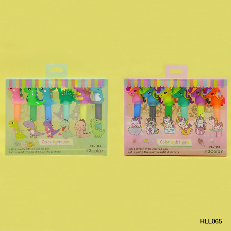 Gift To Love | Highlighter | Color : 12 Color | Pcs : 6 Pcs | Code : HLL065
