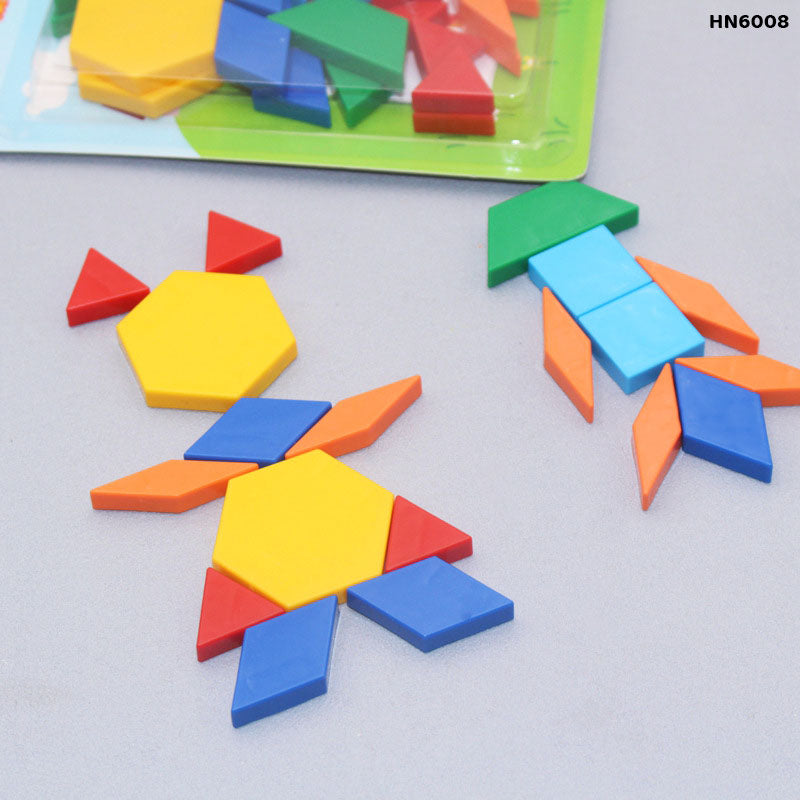 Gift To Love | Magnetic Pattern Blocks | Pcs : 48 Pcs | Code : HN6008