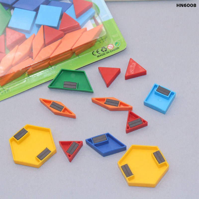 Gift To Love | Magnetic Pattern Blocks | Pcs : 48 Pcs | Code : HN6008