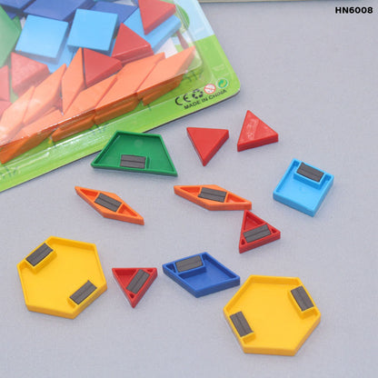 Gift To Love | Magnetic Pattern Blocks | Pcs : 48 Pcs | Code : HN6008