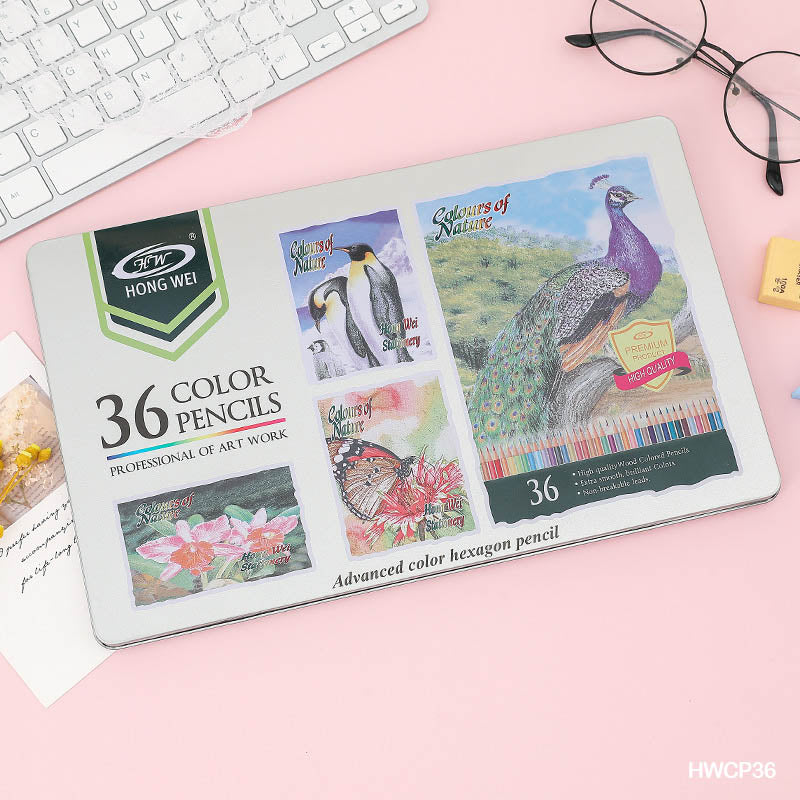 Hwcp36 36 Color Advanced Colour Pencils-Gift To Love-Art & Craft
