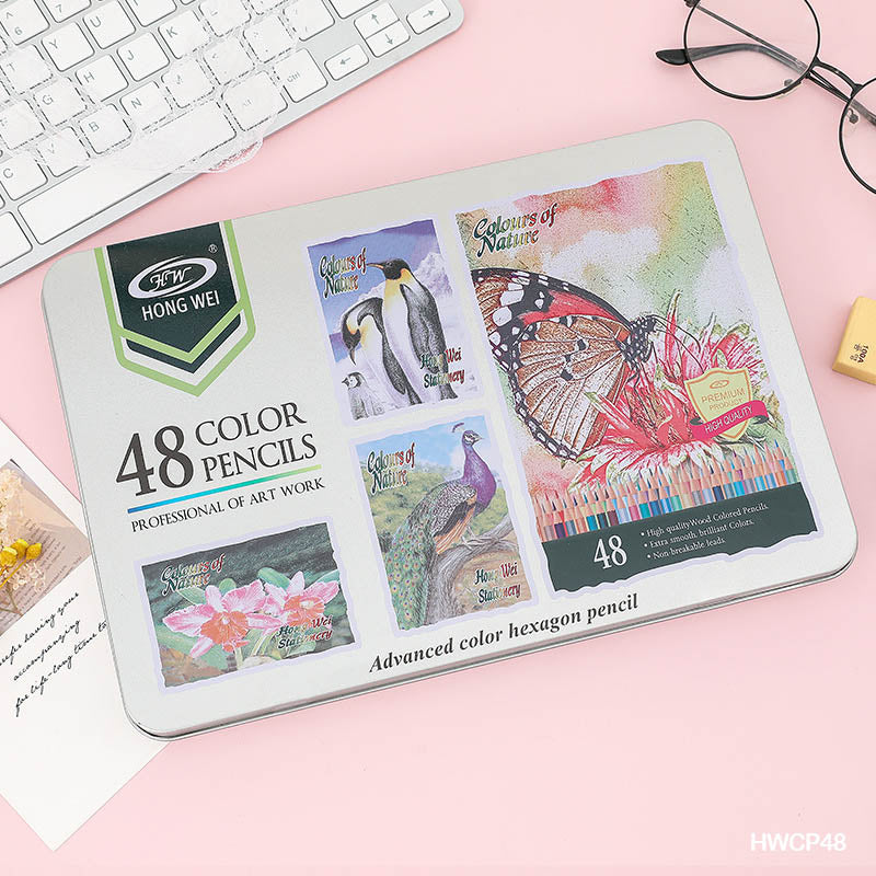 Hwcp48 48 Color Advanced Colour Pencils-Gift To Love-Art & Craft