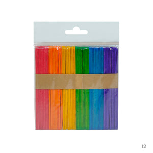 Gift To Love | Ice Cream Stick Small | Color : Color | Pcs : 50 Pcs | Code : I2