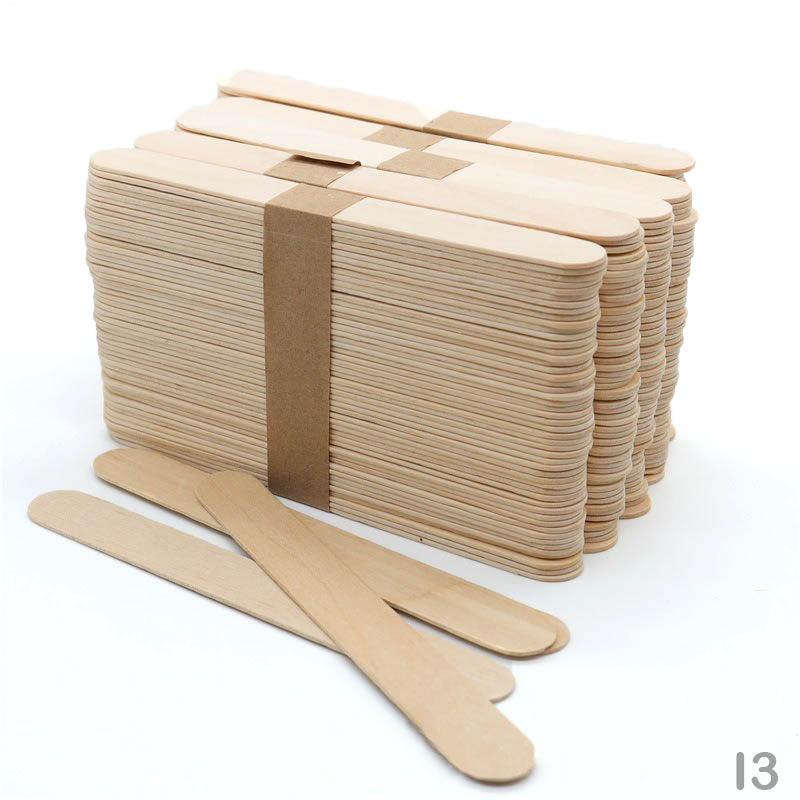 Gift To Love | Ice Cream Stick Big Size Plain | Pcs : 50 Pcs | Code : I3