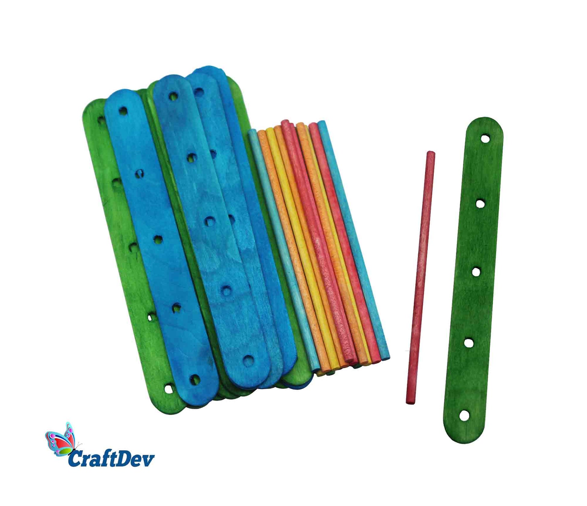 Gift To Love | Ice Cream Stick With Hole | Color : Multi-Color | Code : IHC