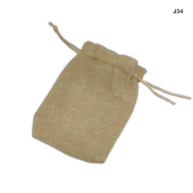 Gift To Love | Jute Bag | Size : 3 X 4 Inch | Pcs : 10 Pcs | Code : J34