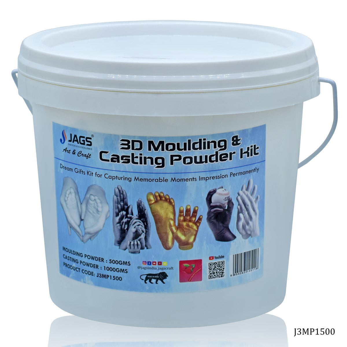 Gift To Love | 3D Moulding Powder | Pcs : 1500 Grams | Code : J3MP1500