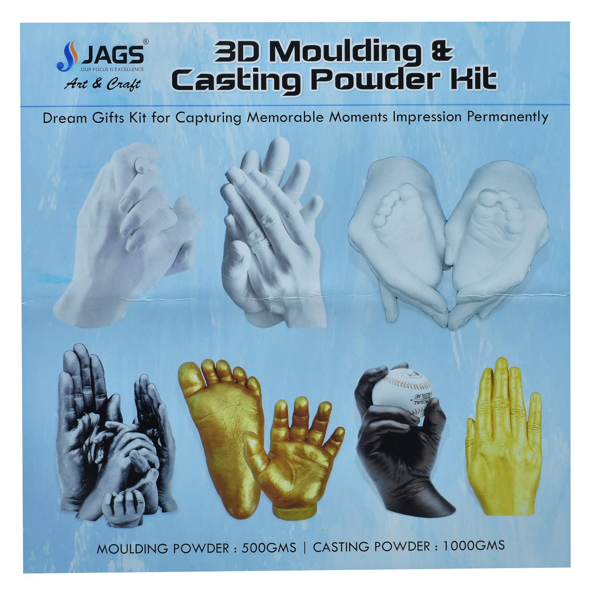 Gift To Love | 3D Moulding Powder | Pcs : 1500 Grams | Code : J3MP1500