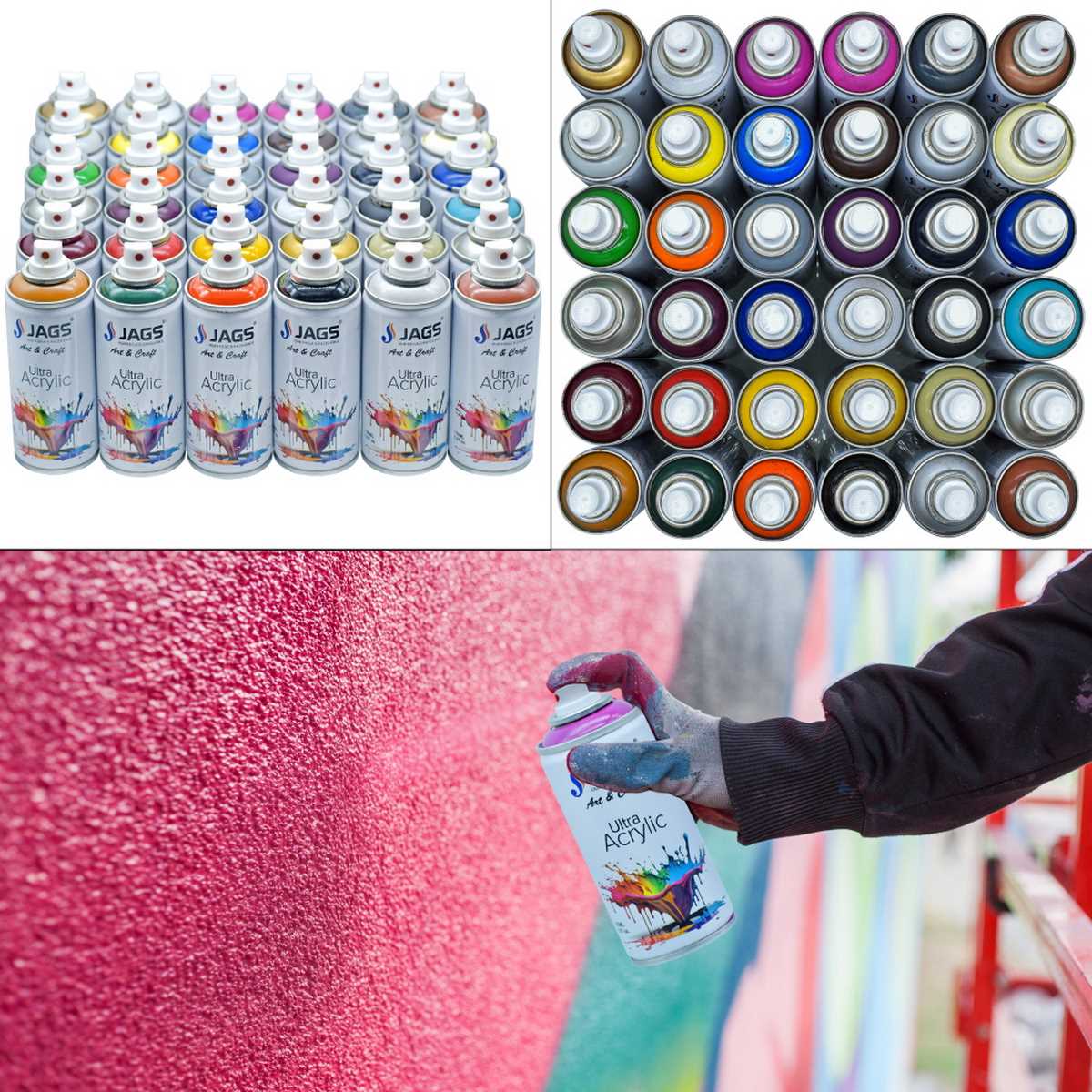 Gift To Love | Spray Ultra Acrylic | Color : Wine Red | Size : 400 Ml | Code : J400M3005