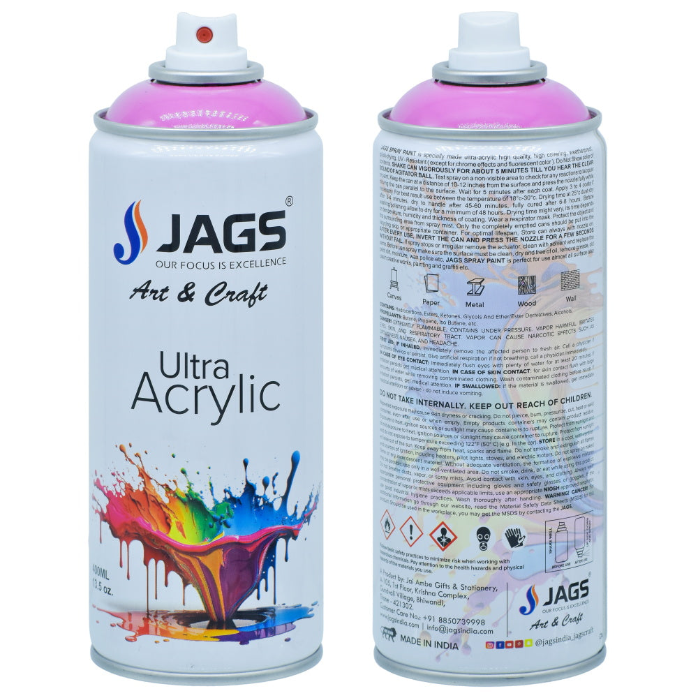 Gift To Love | Spray Ultra Acrylic | Color : Light Pink | Size : 400 Ml | Code : J400M4003