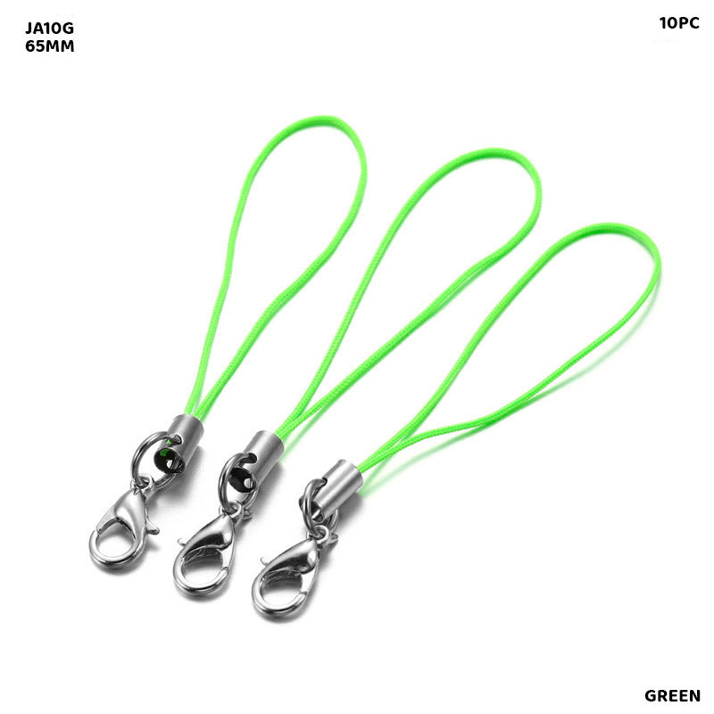 Ja10G 10Pc Claps Thread 65Mm Green