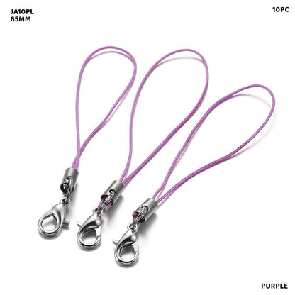 Gift To Love | Thread Clasps | Color : Purple | Size : 65 Mm | Pcs : 10 Pcs | Code : JA10PL