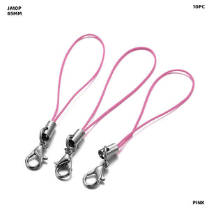 Gift To Love | Thread Clasps | Color : Pink | Size : 65 Mm | Pcs : 10 Pcs | Code : JA10P