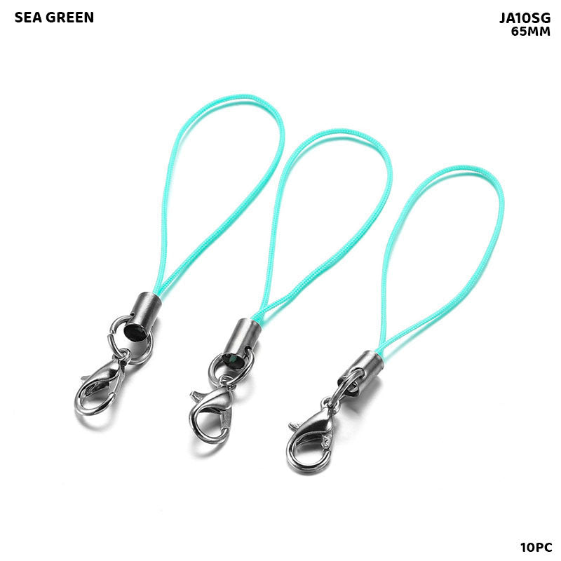 Gift To Love | Claps Thread | Color : Sea Green | Size : 65 Mm | Pcs : 10 Pc | Code : JA10SG