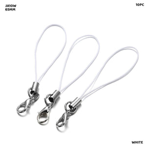Gift To Love | Claps Thread | Color : White | Size : 65 Mm | Pcs : 10 Pc | Code : JA10W