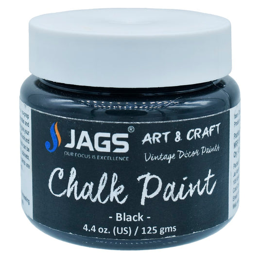 Gift To Love | Chalk Paint | Color : Black | Size : 4.4 Oz | Pcs : 125 Ml | Code : JACP00