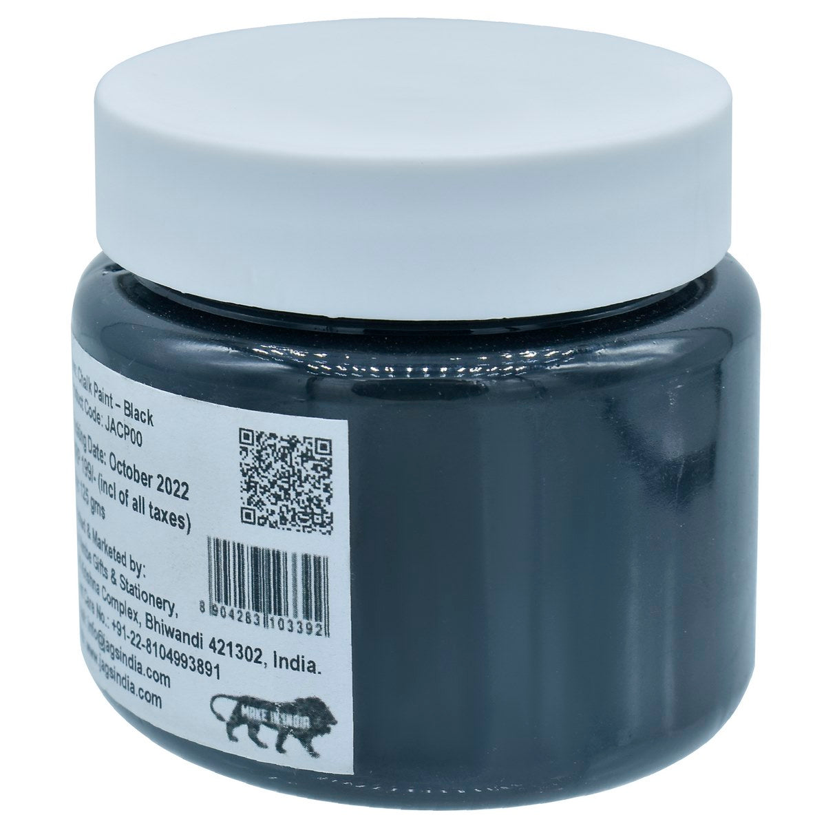Gift To Love | Chalk Paint | Color : Black | Size : 4.4 Oz | Pcs : 125 Ml | Code : JACP00
