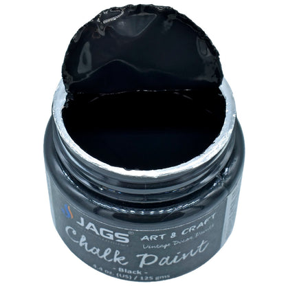 Gift To Love | Chalk Paint | Color : Black | Size : 4.4 Oz | Pcs : 125 Ml | Code : JACP00