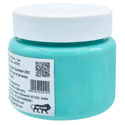 Gift To Love | Art Chalk Paint | Color : Teal | Size : 125 Ml | Code : JACP03