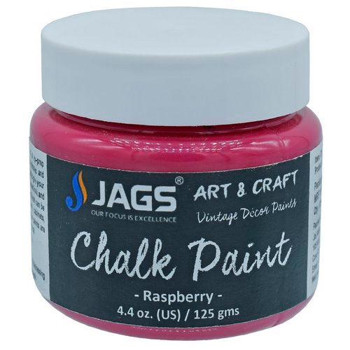 Gift To Love | Jags Art Chalk Paint 4.4Oz 125ML Raspberry | Code : JACP09