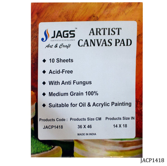 Gift To Love | Artist Canvas Pad | Size : 14 X 18 Inch | Code : JACP1418