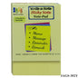 Gift To Love | Sticky Note Pad | Color : Yellow | Size : 50 X 75 Mm | Pcs : 100 Sheets | Code : JAGS-302Y
