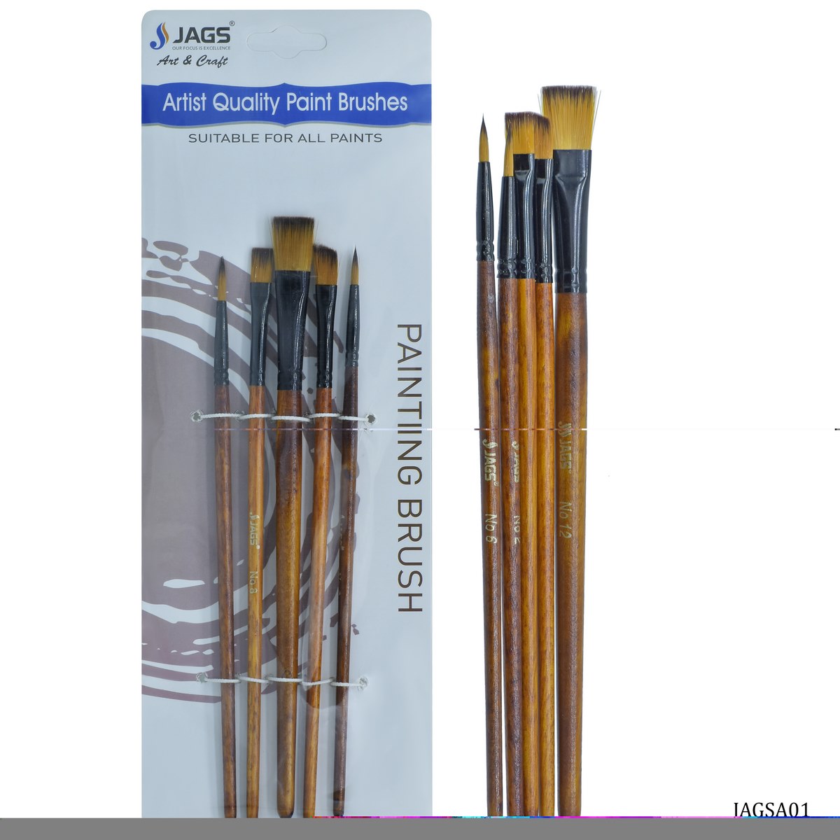 Gift To Love | Painting Brush | Pcs : Set Of 5 Pcs | Code : JAGSA01