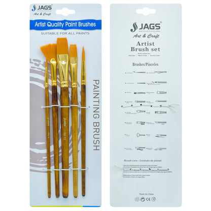 Gift To Love | Painting Brush | Pcs : Set Of 5 Pcs | Code : JAGSA03