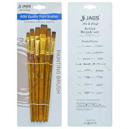 Gift To Love | Painting Brush | Pcs : Set Of 6 Pcs | Code : JAGSA05