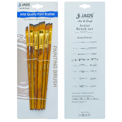 Gift To Love | Painting Brush | Pcs : Set Of 6 Pcs | Code : JAGSA06