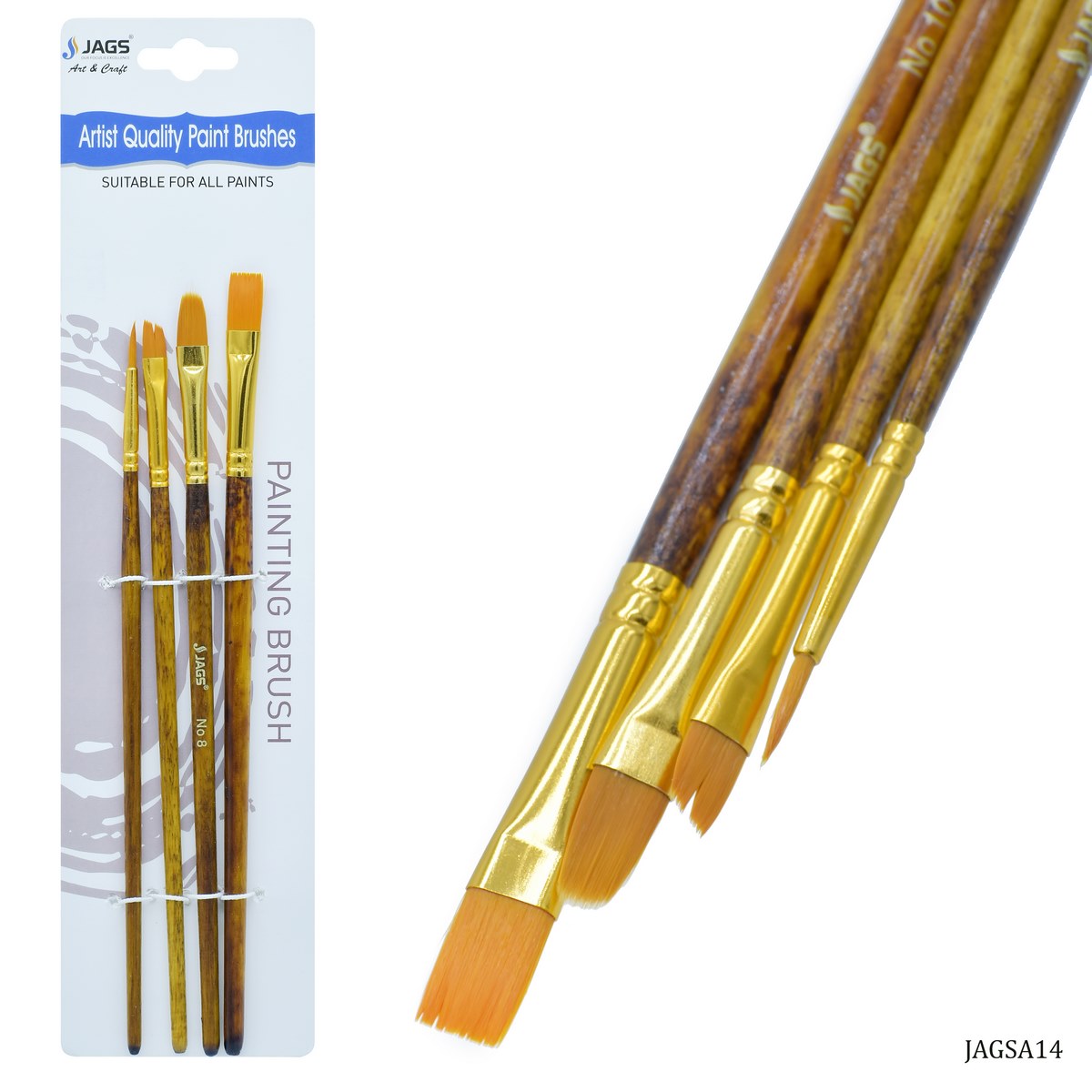 Gift To Love | Painting Brush | Pcs : Set Of 4 Pcs | Code : JAGSA14