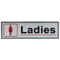 Gift To Love | Aluminum Sticker Ladies Toilets | Code : JAGSALS-5
