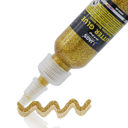 Gift To Love | Glitter Glue | Color : Gold | Size : 50 Ml | Code : JAGSG-GD
