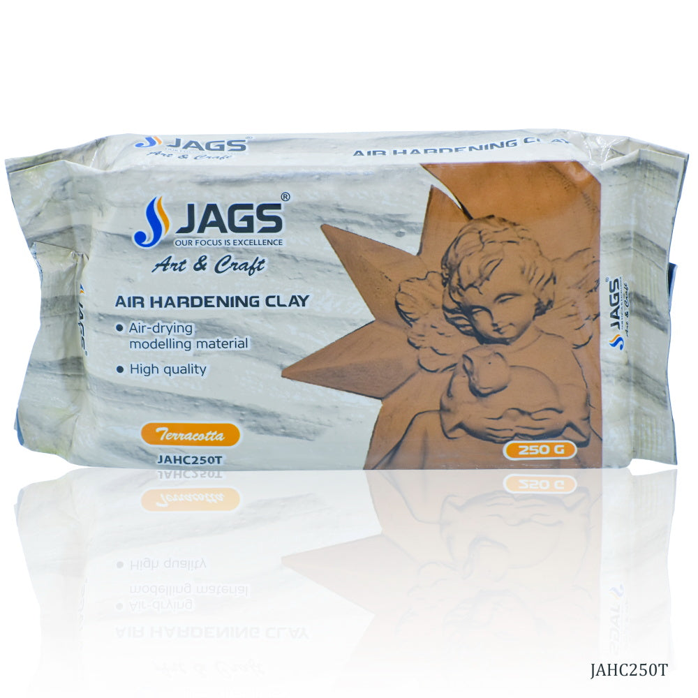 Gift To Love | Air Hardening Clay | Color : Terracotta | Pcs : 250 Grams | Code : JAHC250T