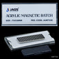 Gift To Love | Acrylic Magnetic Batch | Size : 75 X 30 Mm | Code : JAM7530